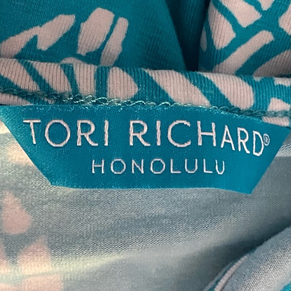 Tori Richard Honolulu Turtle Bay Mini Ruffle Summer Dress - Picture 3 of 10